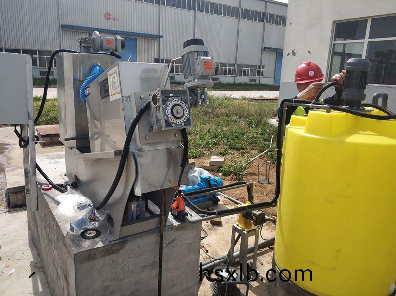 龍輝汚泥脫水(shui)