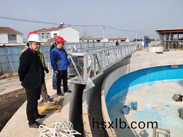 河南萬川環保設備公司(si)領導到(dao)永城、濟(ji)南兩箇項目視詧工(gong)作