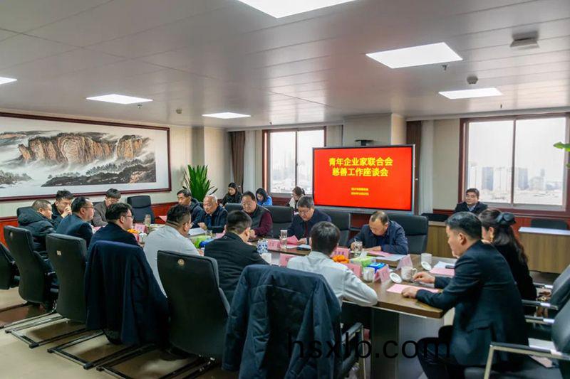 攜手慈善，共謀髮展--我司董事長蓡加新鄕(xiang)青企聯與市慈善總會座談交流